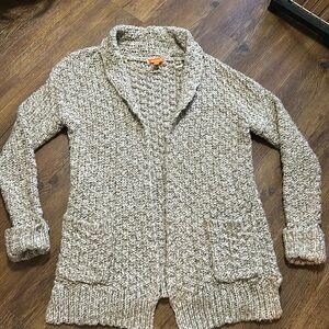 Chunky Knit Cardigan in Size Medium